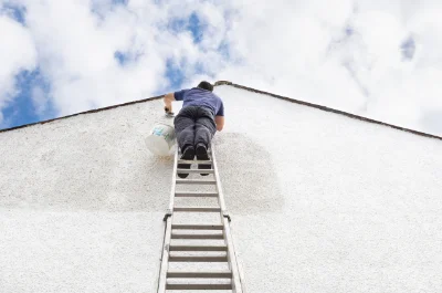 Peinture extérieure au Vivier — façades et ravalement
